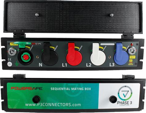 powersafe distribution box|phase 3 power distribution box.